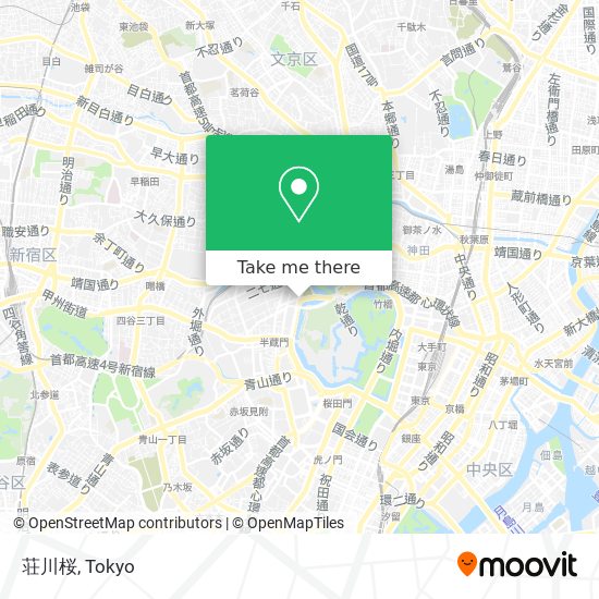 荘川桜 map