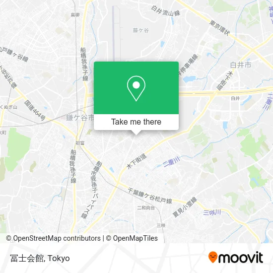 冨士会館 map