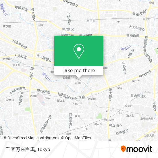 千客万来白馬 map