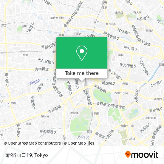 新宿西口19 map