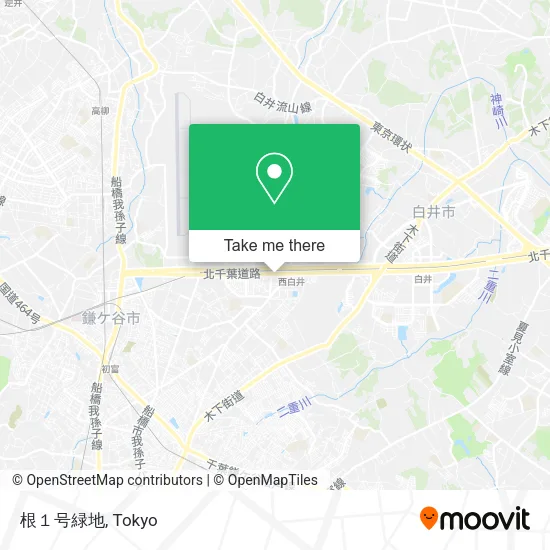 根１号緑地 map