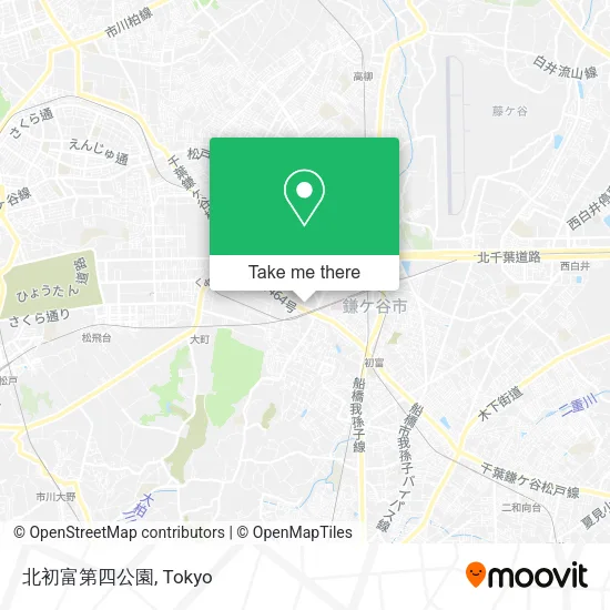 北初富第四公園 map
