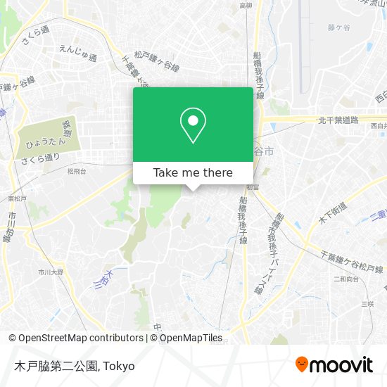 木戸脇第二公園 map