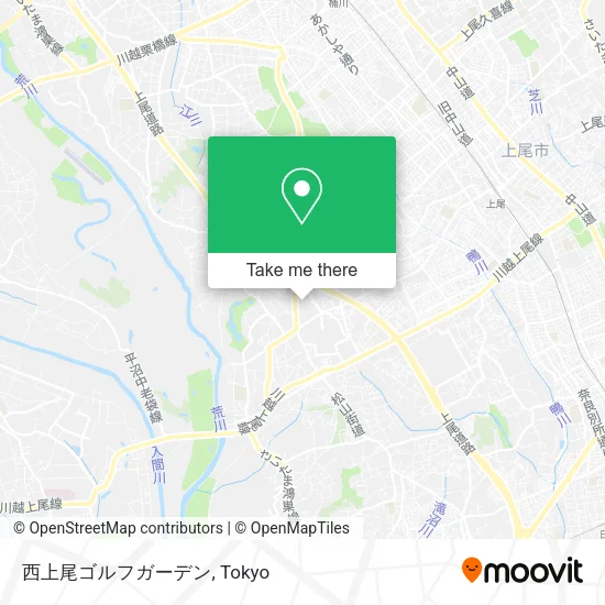 西上尾ゴルフガーデン map