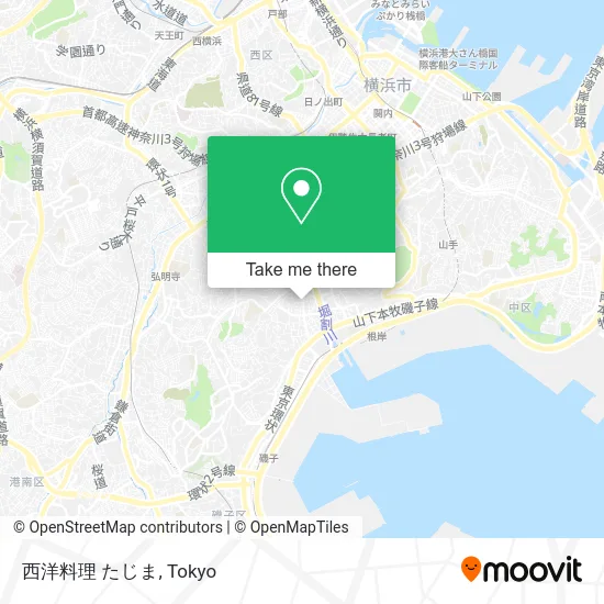 Western Restaurant Tajima map