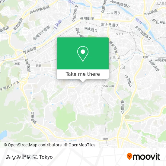 Minami No Hospital map