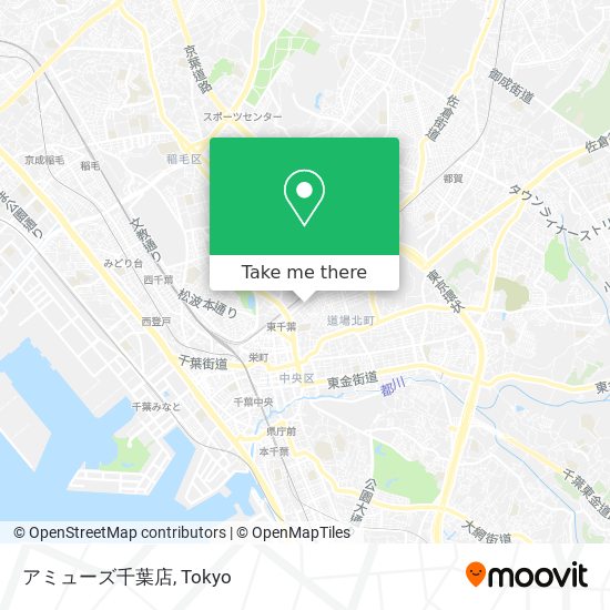 アミューズ千葉店 map