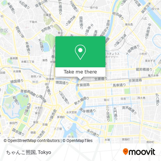 ちゃんこ照国 map