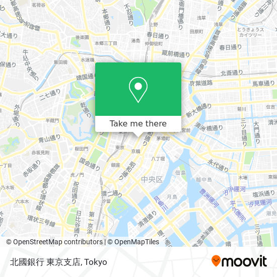 北國銀行 東京支店 map
