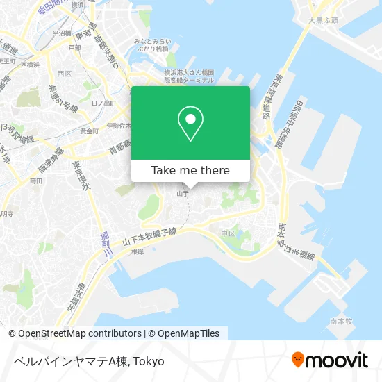 Bell Pine Yamate A Building map