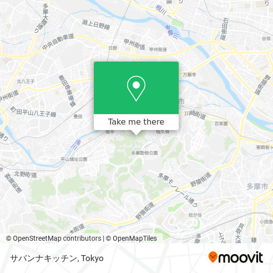 サバンナキッチン map