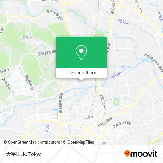 大字田木 map