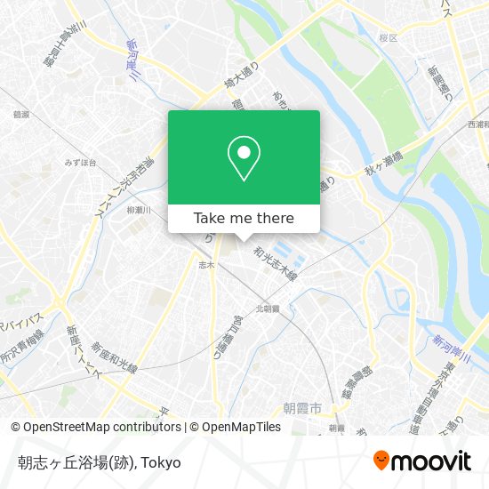朝志ヶ丘浴場(跡) map