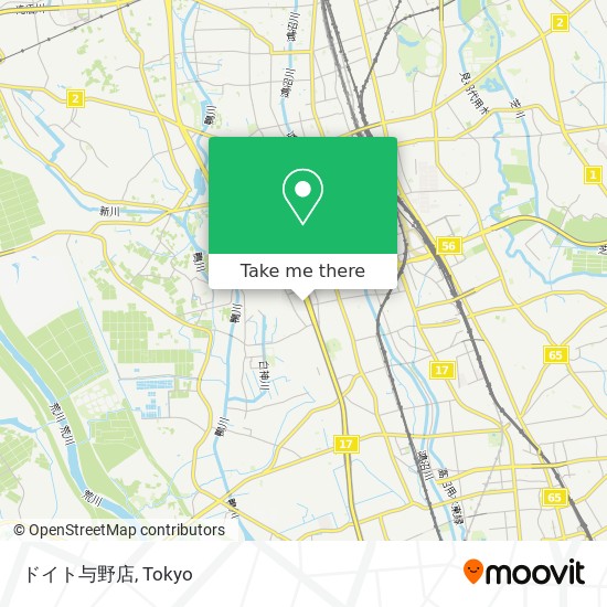 ドイト与野店 map