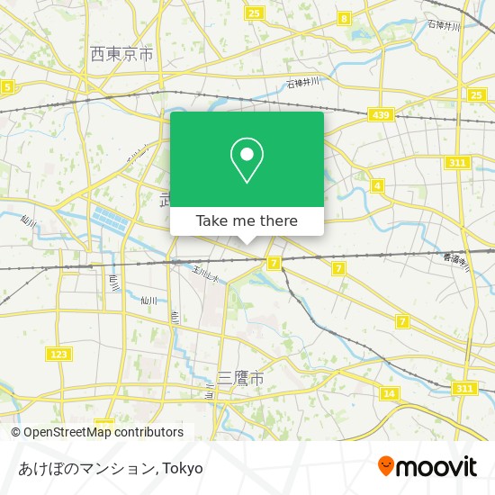 あけぼのマンション map