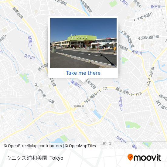 ウニクス浦和美園 map