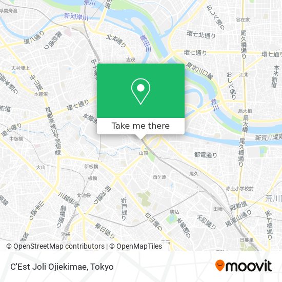 How To Get To C Est Joli Ojiekimae In 北区 By Metro Or Bus