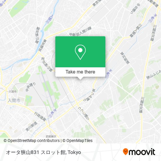 オータ狭山831 スロット館 map