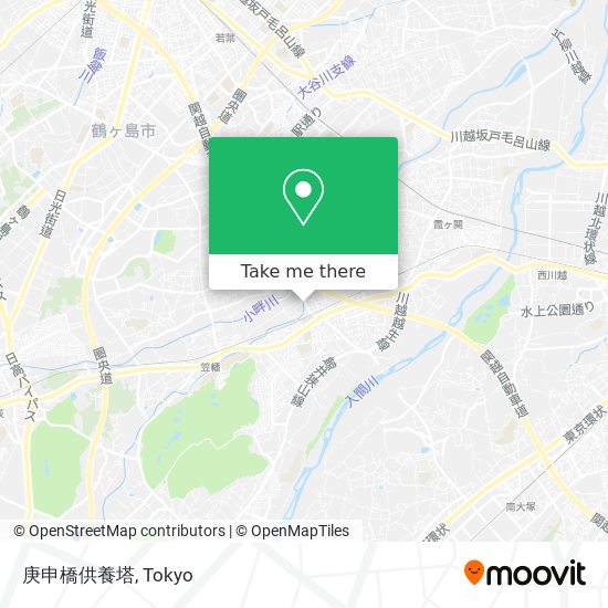 庚申橋供養塔 map