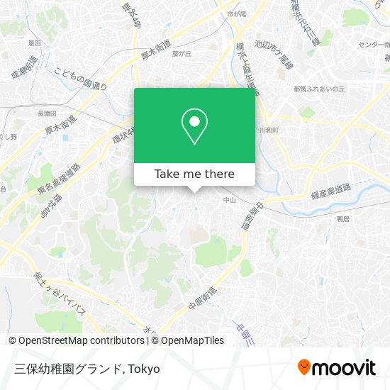 三保幼稚園グランド map