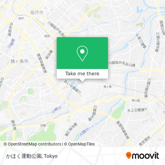 かほく運動公園 map