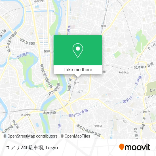 ユアサ24h駐車場 map