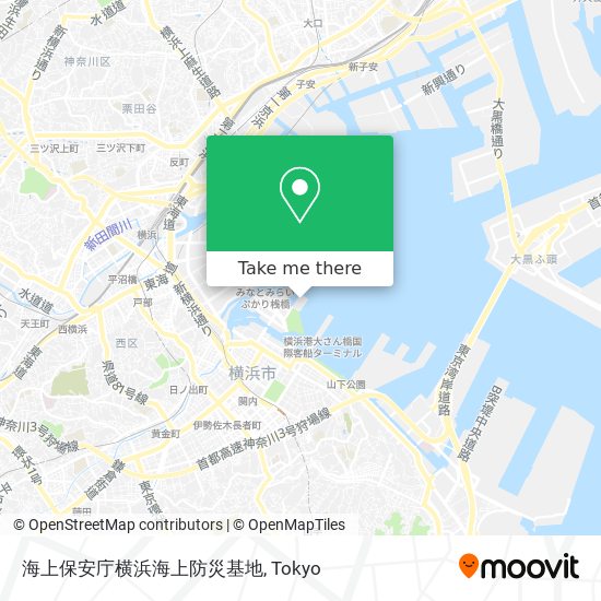 海上保安庁横浜海上防災基地 map