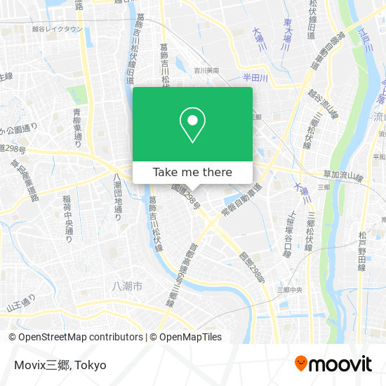 How To Get To Movix三郷 In Tokyo By Metro Or Bus Moovit