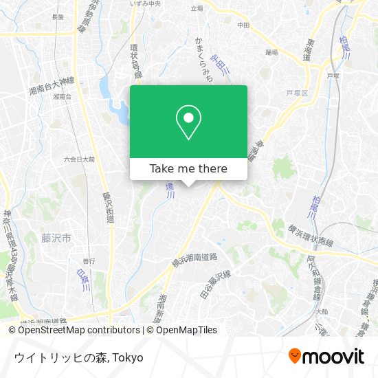 ウイトリッヒの森 map