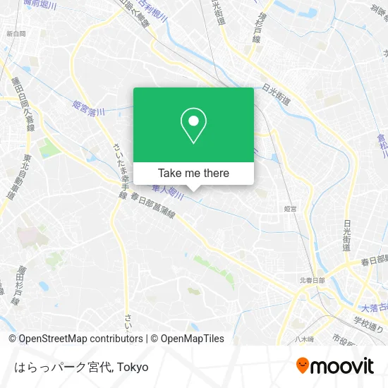 はらっパーク宮代 map