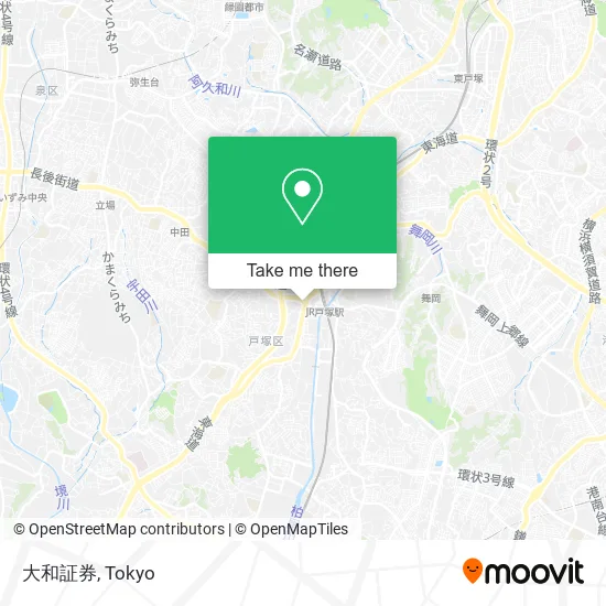 Daiwa Securities map