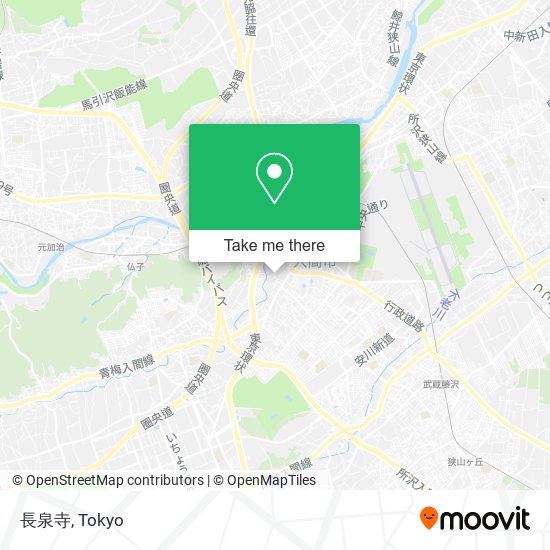 長泉寺 map