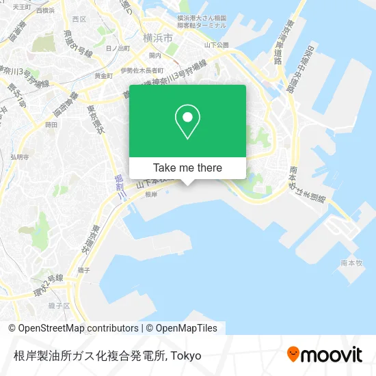 根岸製油所ガス化複合発電所 map