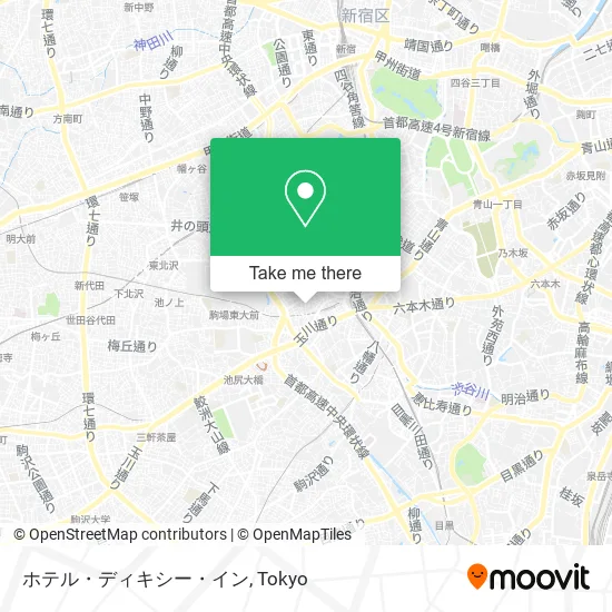 ホテル・ディキシー・イン map