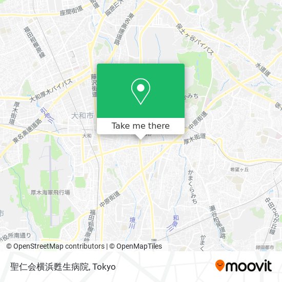 聖仁会横浜甦生病院 map