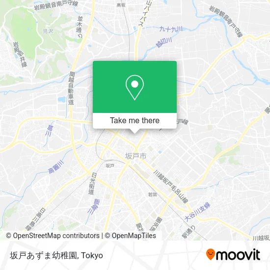 坂戸あずま幼稚園 map