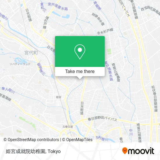 姫宮成就院幼稚園 map