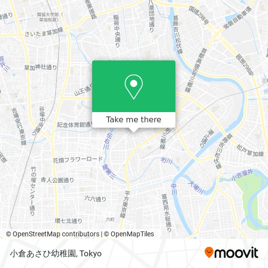 小倉あさひ幼稚園 map