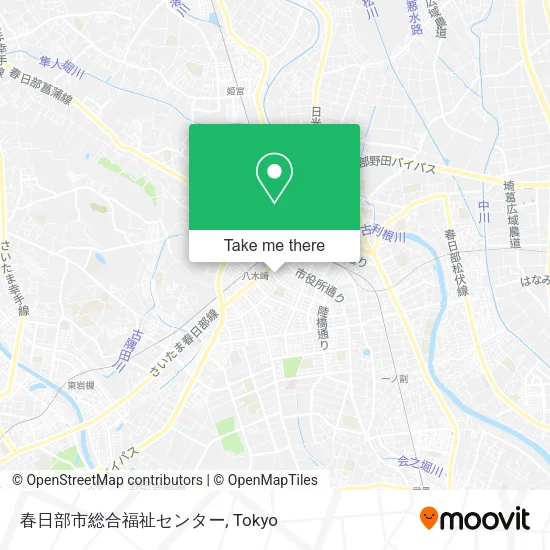 春日部市総合福祉センター map