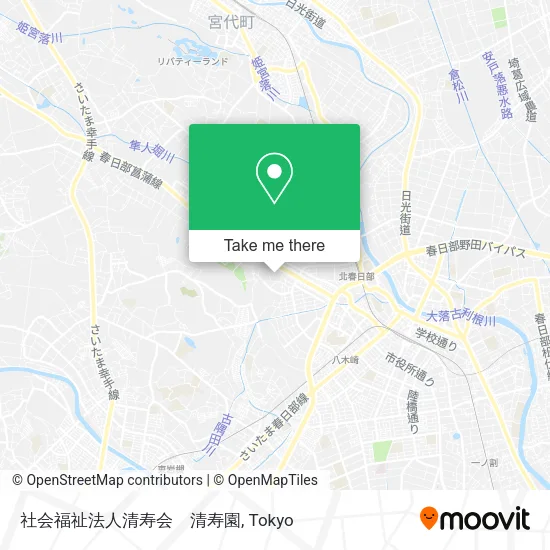 社会福祉法人清寿会　清寿園 map