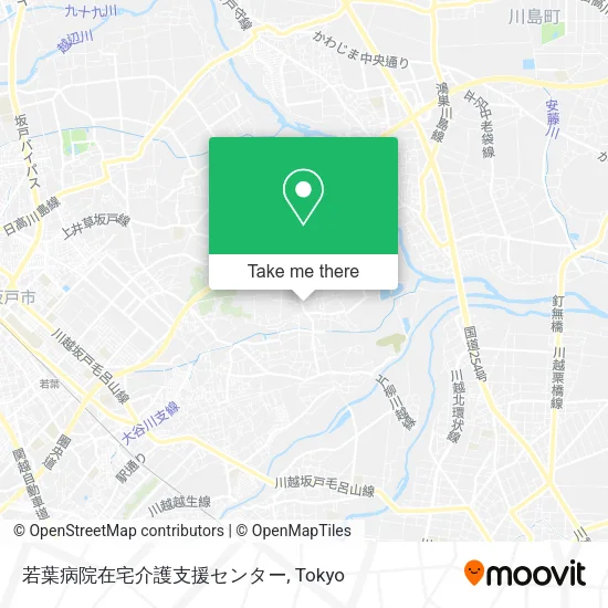 若葉病院在宅介護支援センター map
