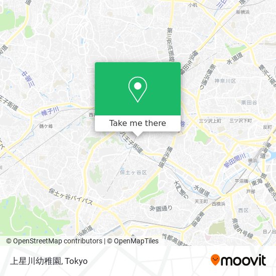 上星川幼稚園 map