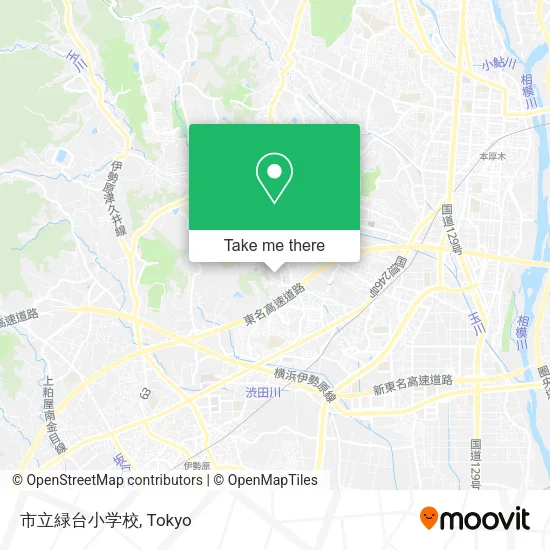 市立緑台小学校 map