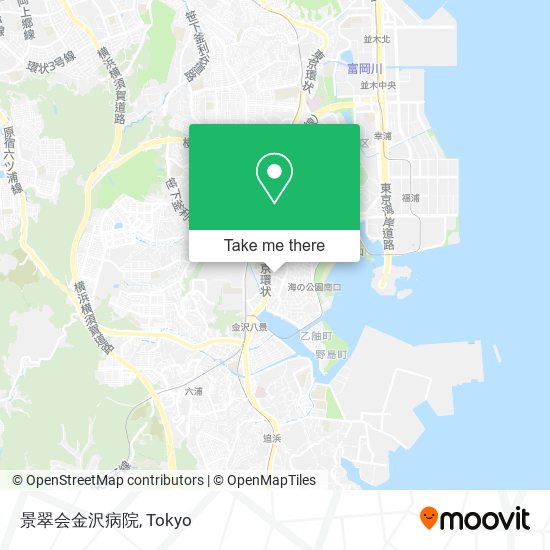 景翠会金沢病院 map