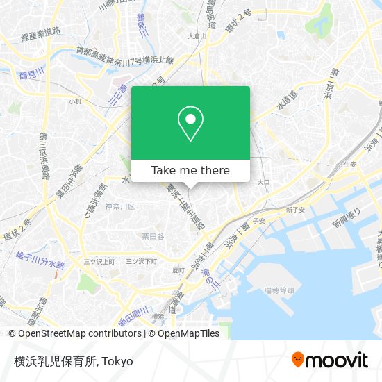 横浜乳児保育所 map