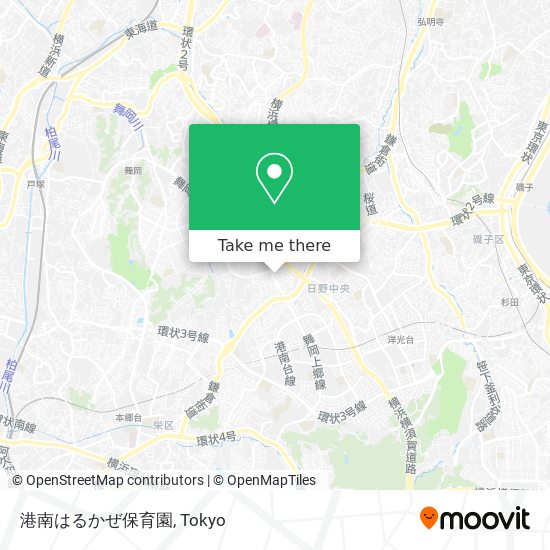 港南はるかぜ保育園 map