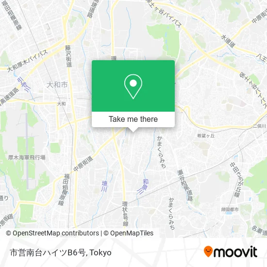 市営南台ハイツB6号 map
