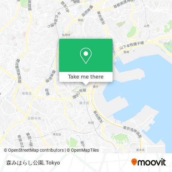 森みはらし公園 map