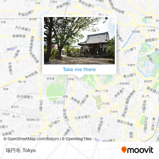 瑞円寺 map