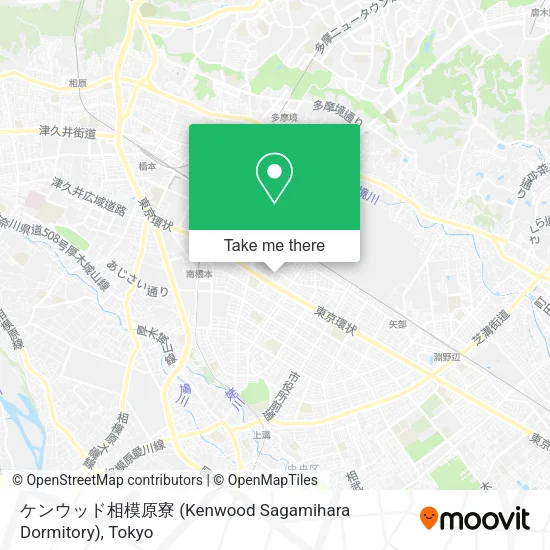 ケンウッド相模原寮 (Kenwood Sagamihara Dormitory) map